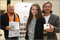 Die Gewinner des Goldschmiede-Wettbewerbs 2020 mit Jürgen Köster