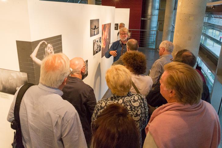 In der Ausstellung