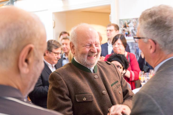 Jürgen Köster mit Franz Rainer Enste