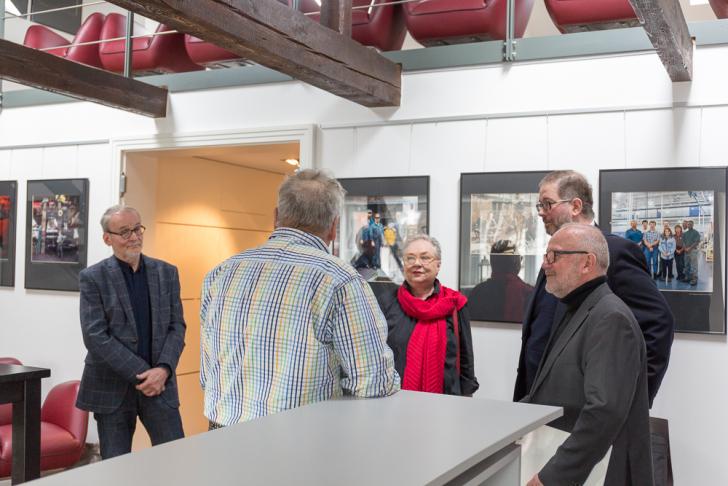 Manfred Zimmermann im Gespräch