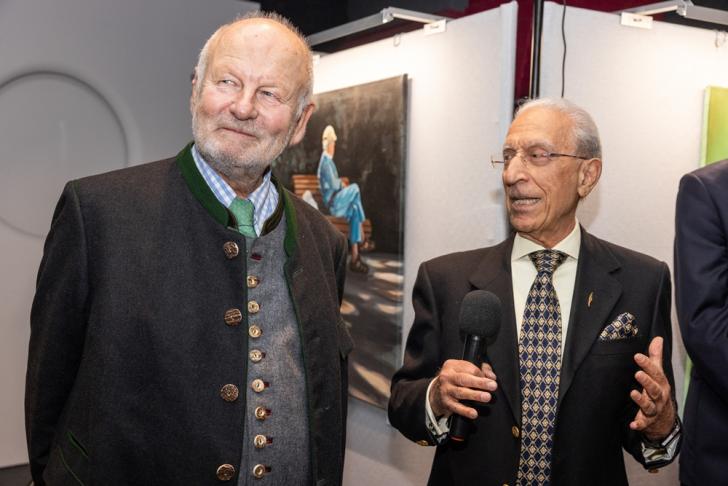 Jürgen Köster und Prof. Madjid Samii