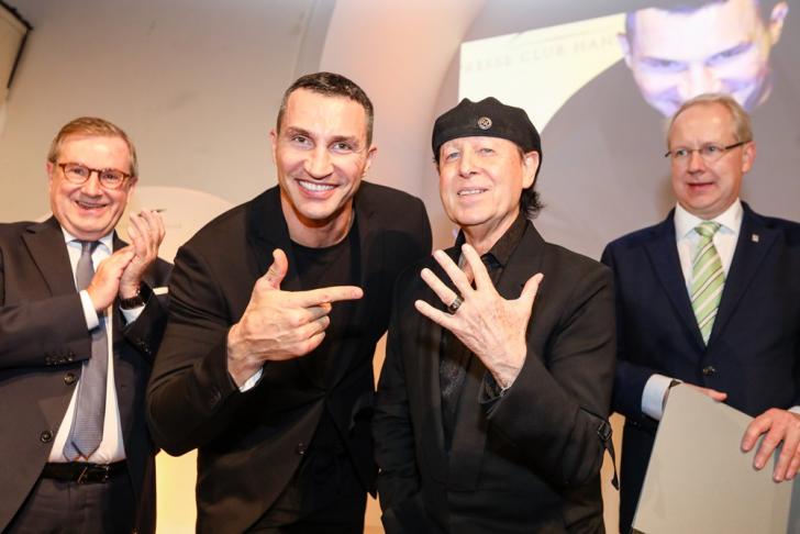 Klaus Meine und Wladimir Klitschko