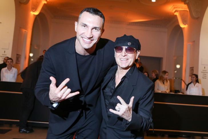 Klaus Meine und Wladimir Klitschko