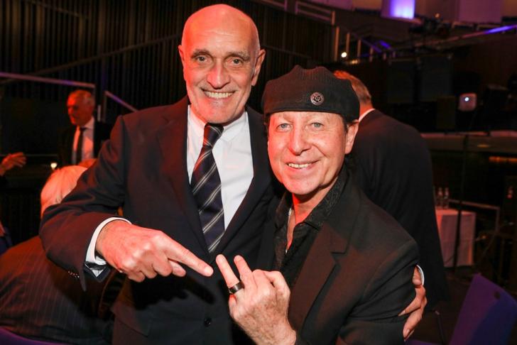 Klaus Meine und Martin Kind