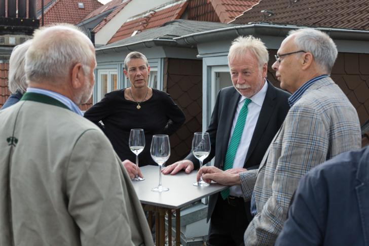 Auf der Terrasse