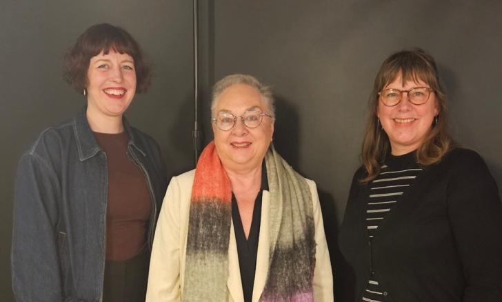 Dr. Sabine Wilp mit den Referentinnen