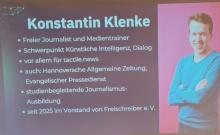 Referent Konstantin Klenke